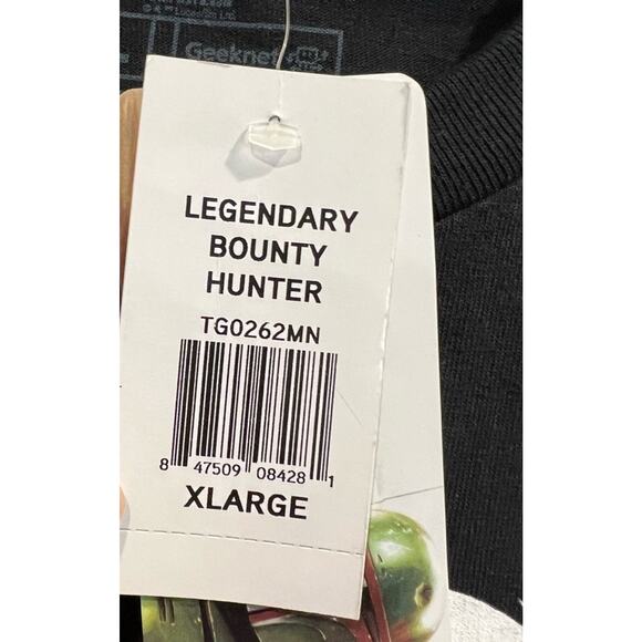 NWT Star Wars Boba Fett GameStop Exclusive Graphic T-Shirt Men’s XL Black Disney - Picture 6 of 7